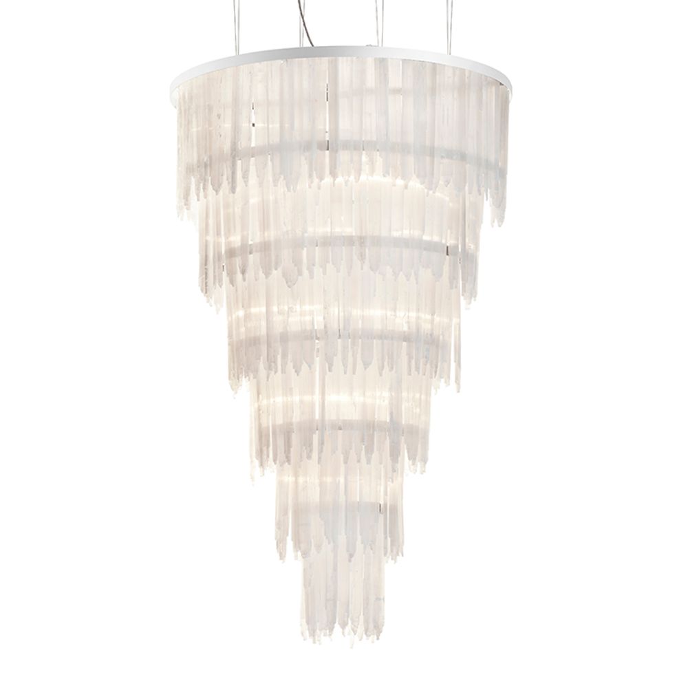 Plafonniers - LAMPE SÉLÉNITE RONDE - ABHIKA
