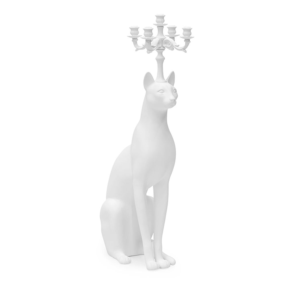 Ceramic - CANDLEH. EGYPTIAN CAT - ABHIKA