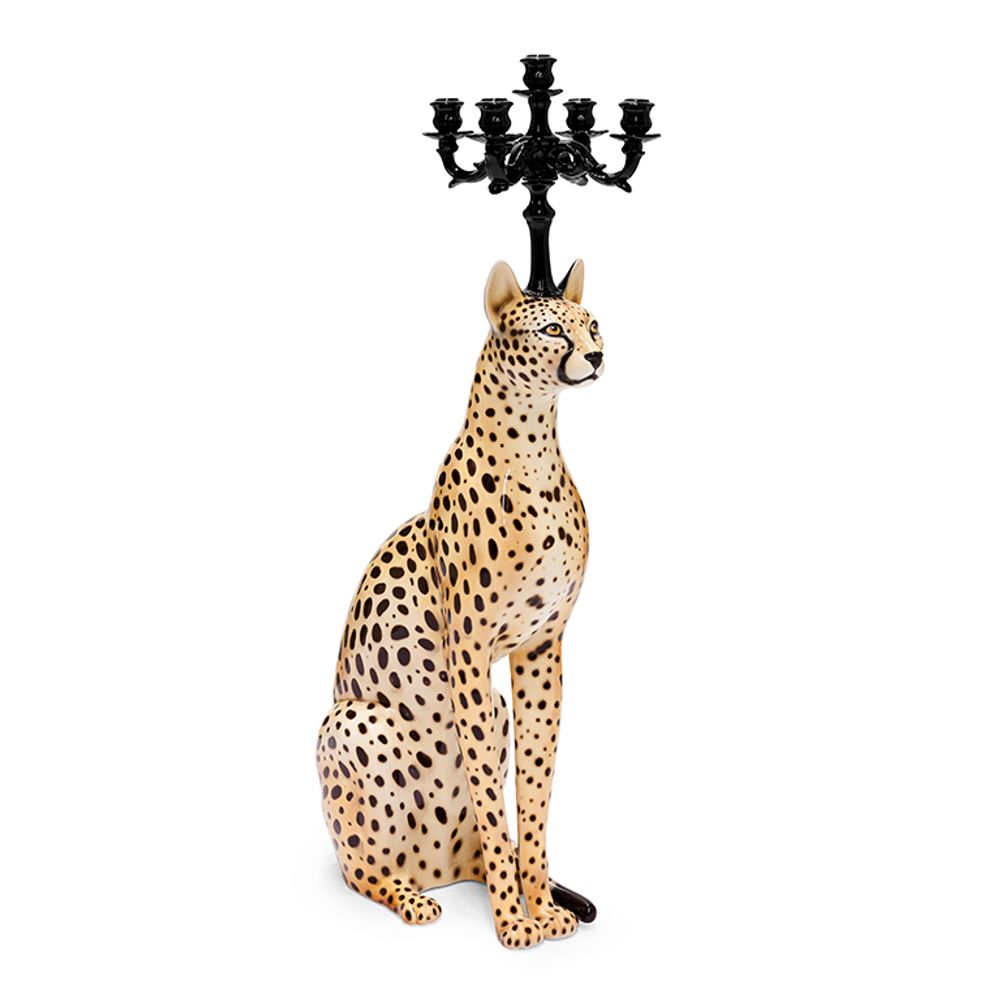 Ceramic - CANDLEH. EGYPTIAN CAT - ABHIKA