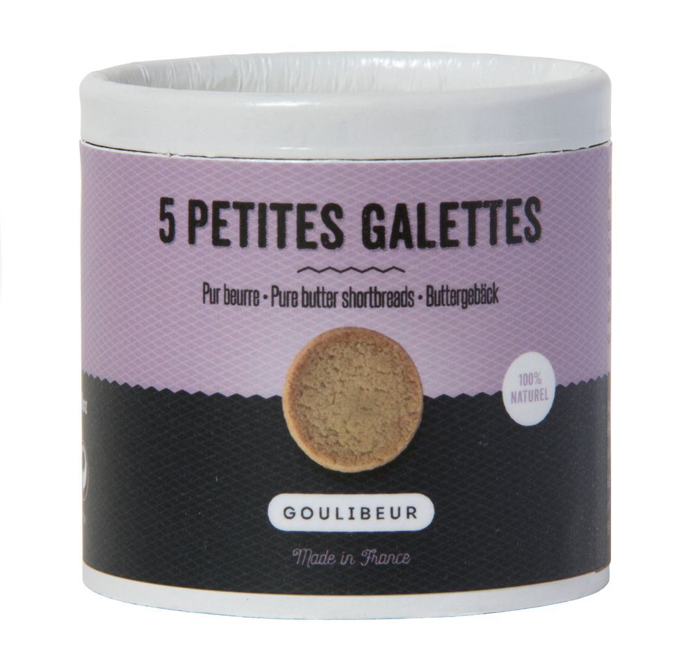 Cookies - 5 PURE BUTTER SHORTBREADS - GOULIBEUR