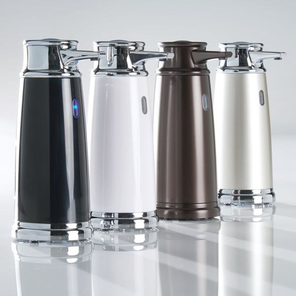 Soap dishes - InterDesign Euro Hands Free Soap Dispensers - INTERDESIGN INC
