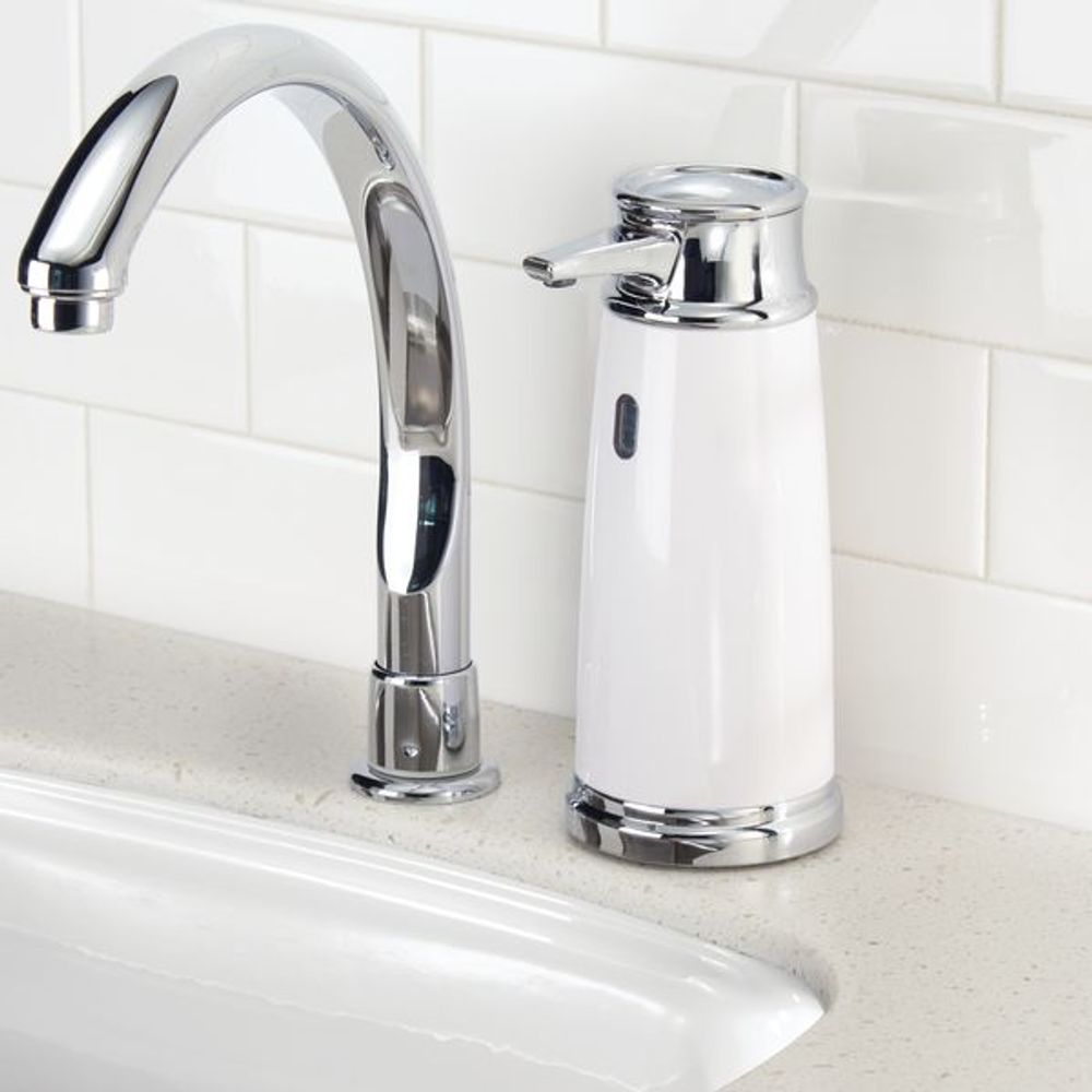 Soap dishes - InterDesign Euro Hands Free Soap Dispensers - INTERDESIGN INC