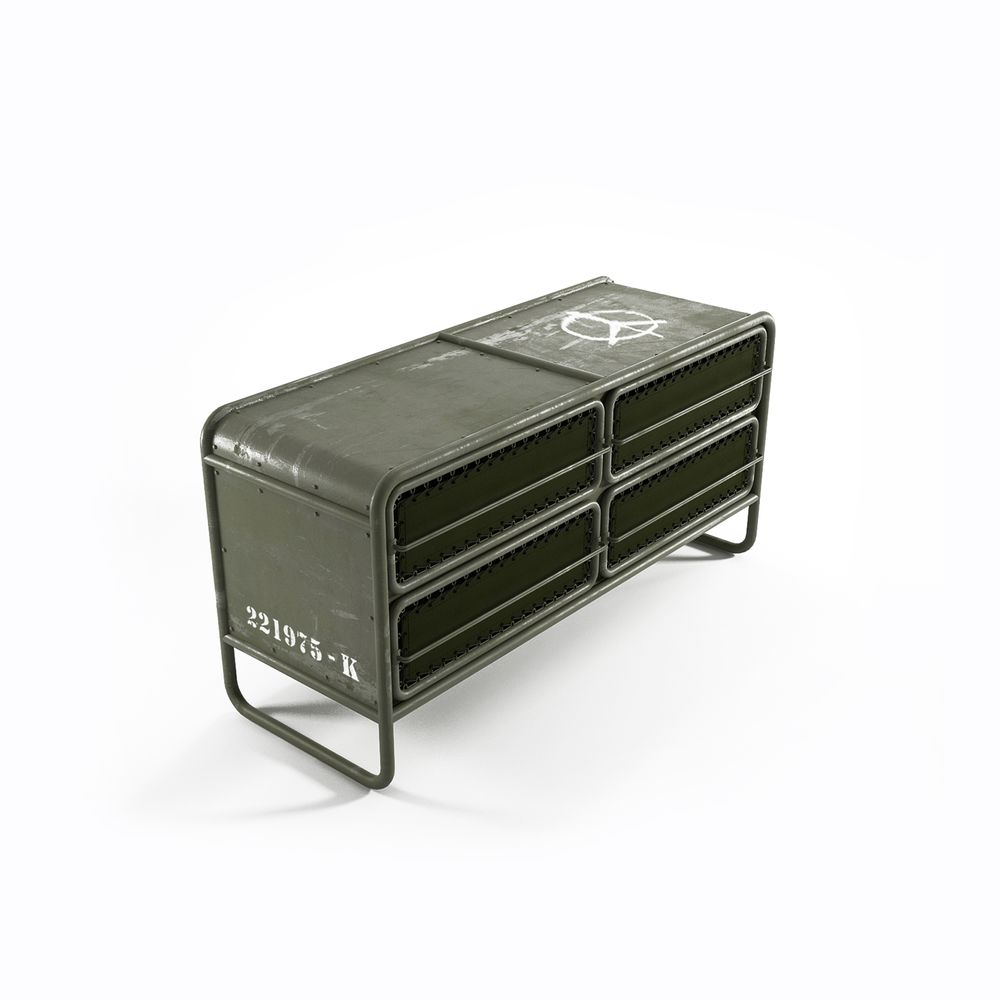 Commodes - Deserter Chest 4 Drawers - KARPENTER