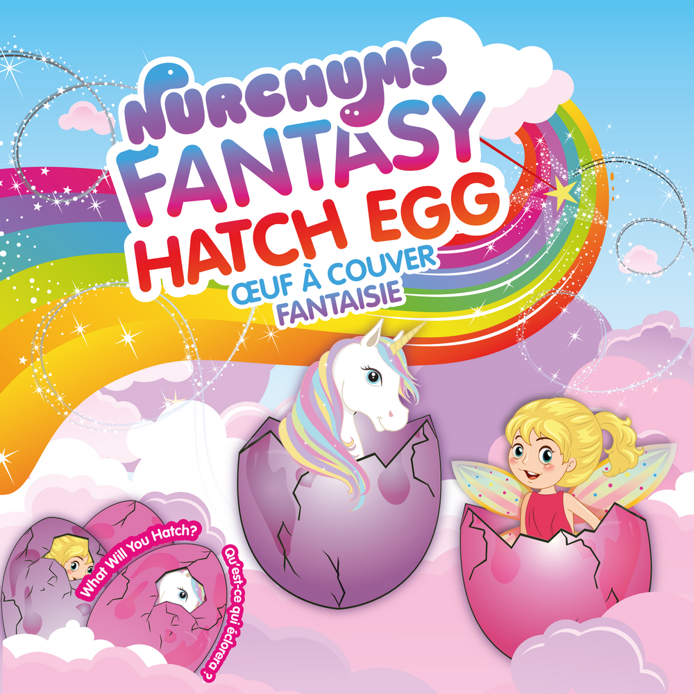 Jouets enfants - Œuf Couver Fantaisie (Nurchums) - KEYCRAFT GLOBAL