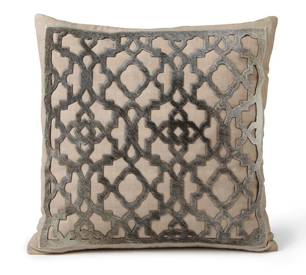 Coussins - Coussin en peau de vachette - FIBRE BY AUSKIN
