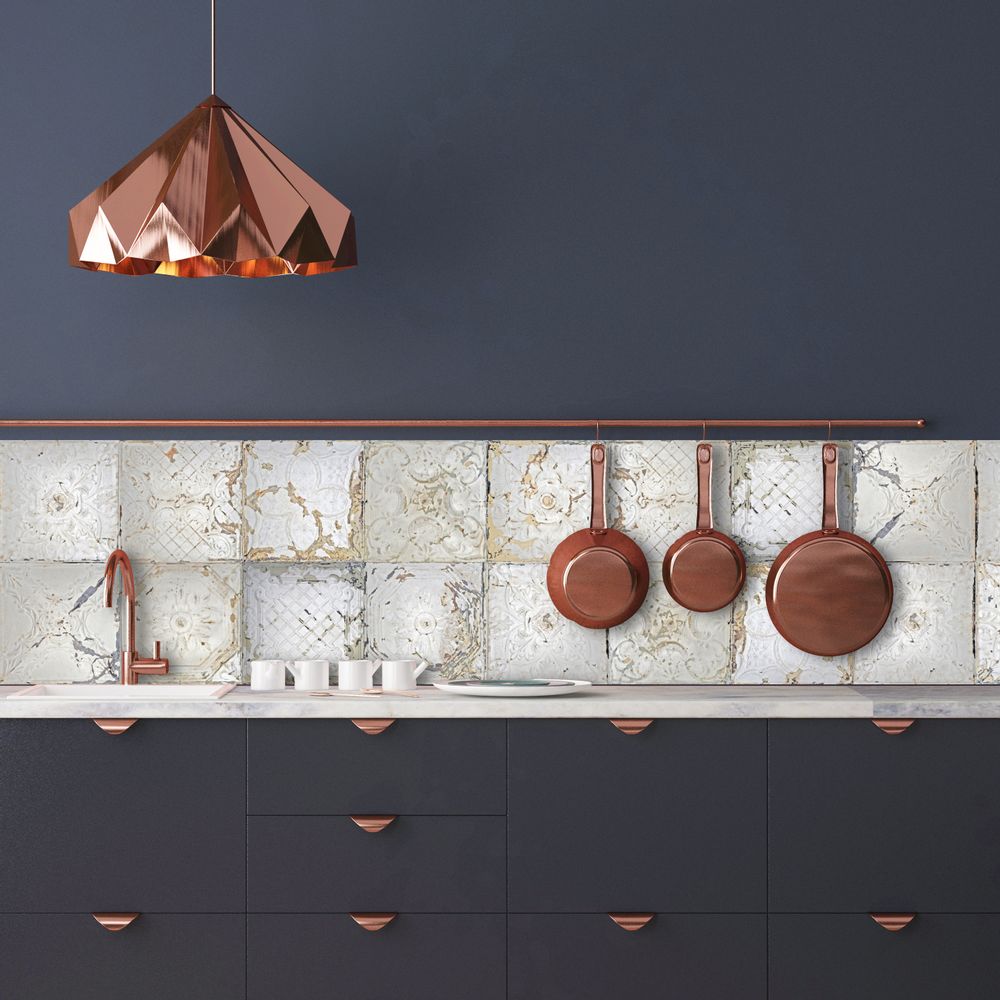 Other wall decoration - Crédence Tin Tiles - CIMENT FACTORY