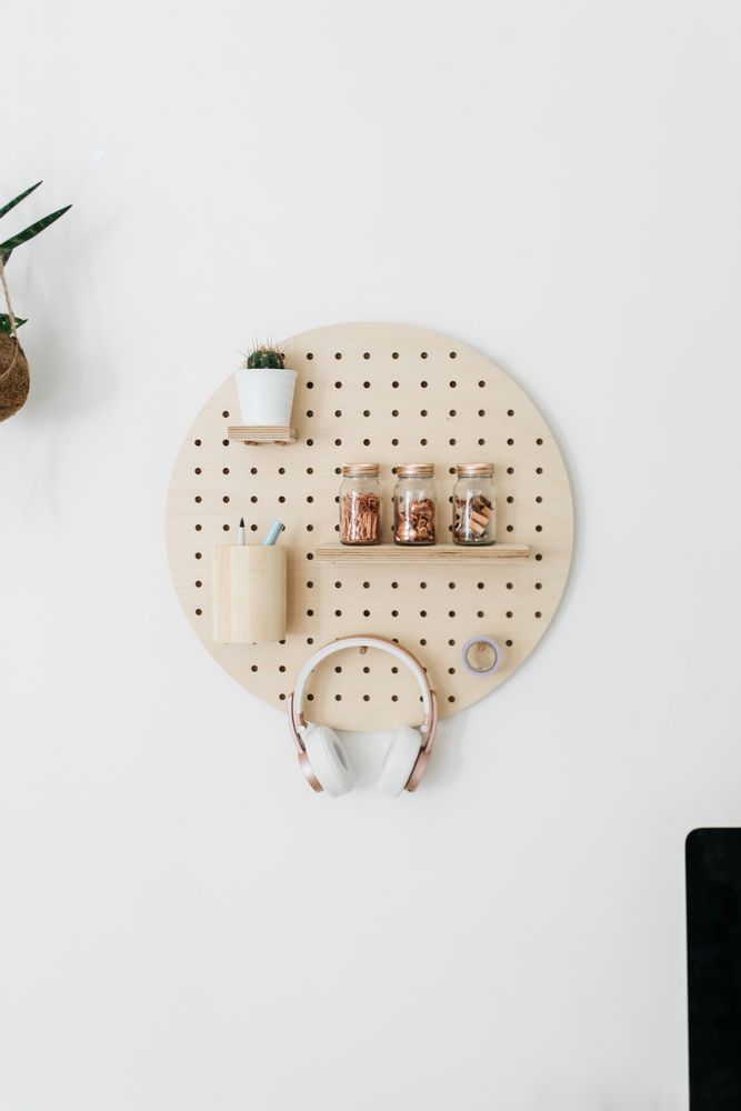 Other wall decoration - Big circle pegboard - LITTLE ANANA