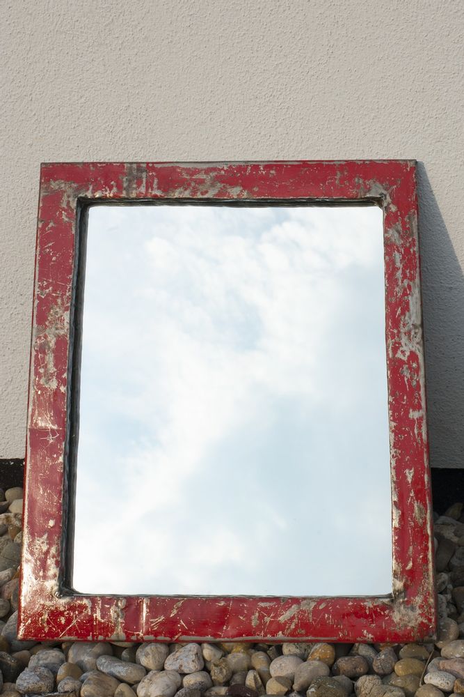 Miroirs pour salle de bain - Mirroir upcycling - MOOGOO CREATIVE AFRICA