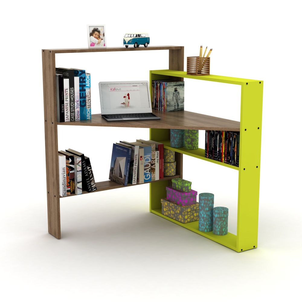 Secrétaires - Pisagor Bureau d’Angle (Noyer-Vert) - RAFEVI