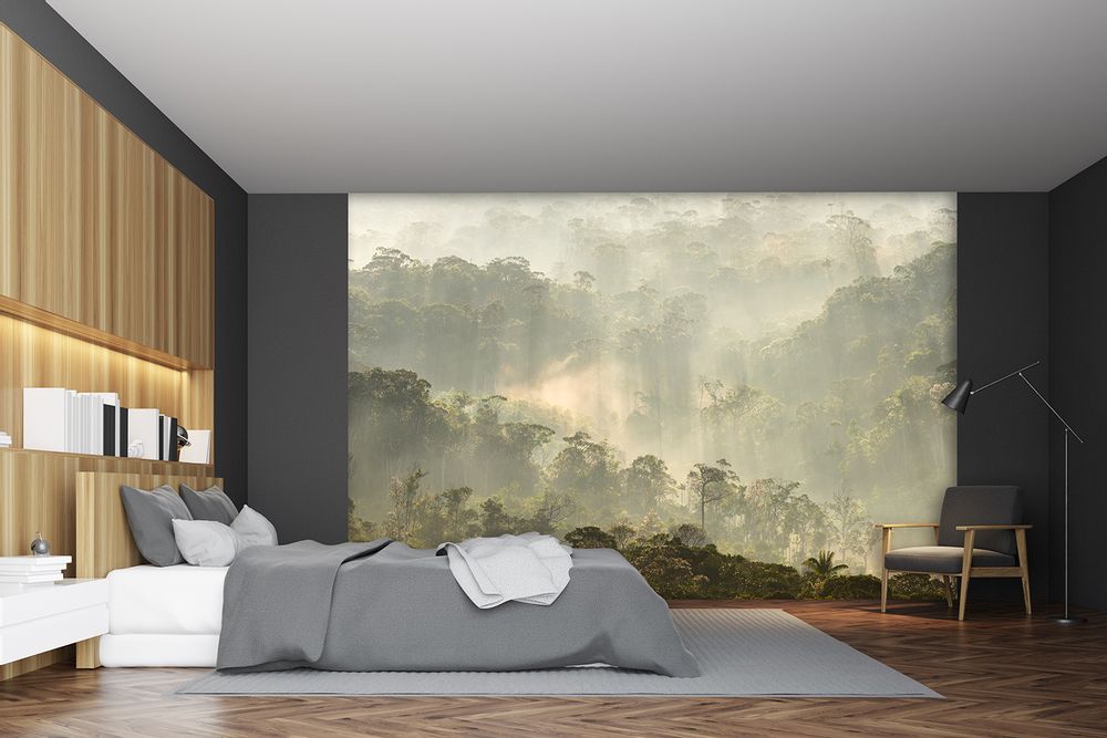 Wallpaper - Misty Forest - LÉ PAPIERS DE NINON