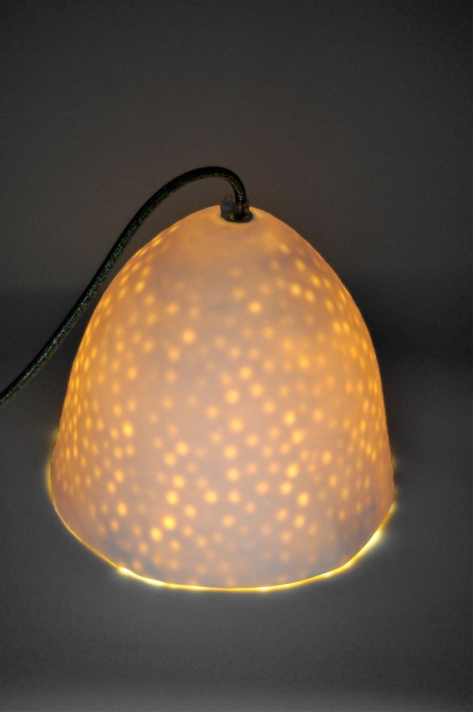 Suspensions - lampes M gros pois - MYRIAM AIT AMAR
