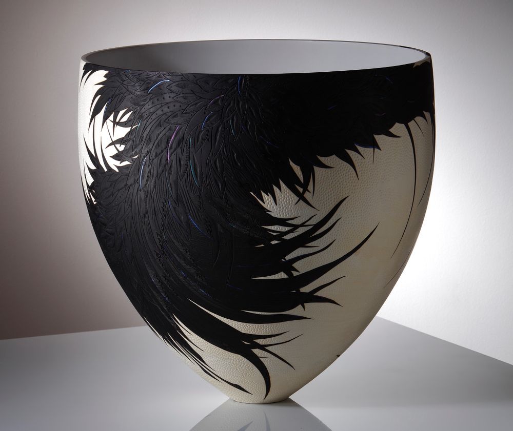 Unique pieces - Corvus Nero Collection - Raven - SALLY BURNETT DESIGNS IN WOOD