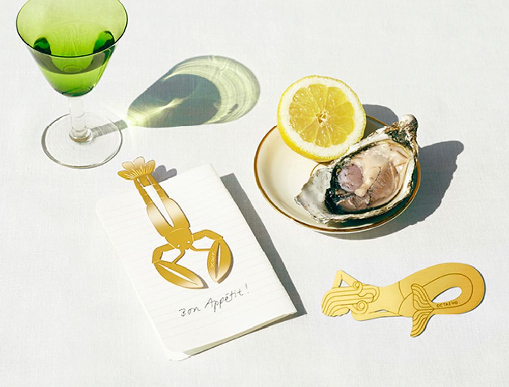 Gifts - Brass Bookmarks - OCTAEVO