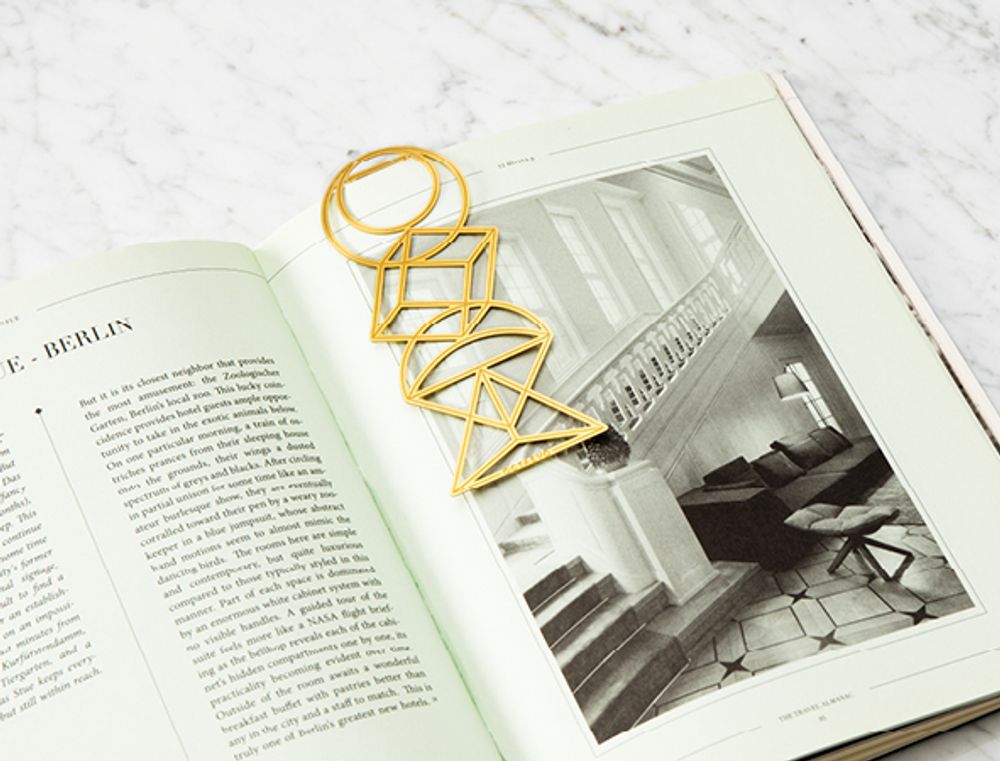 Gifts - Brass Bookmarks - OCTAEVO