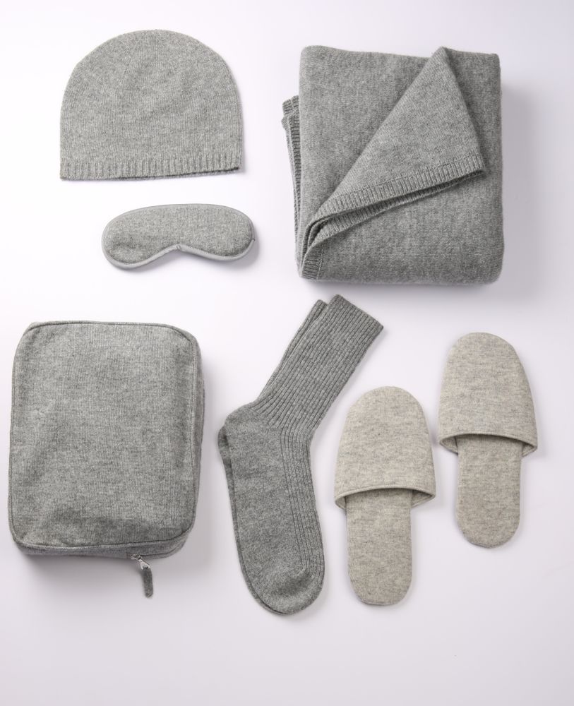 Accessoires de voyage - Travel Blanket Set - PASHMINA LOOMS - CASHMERE