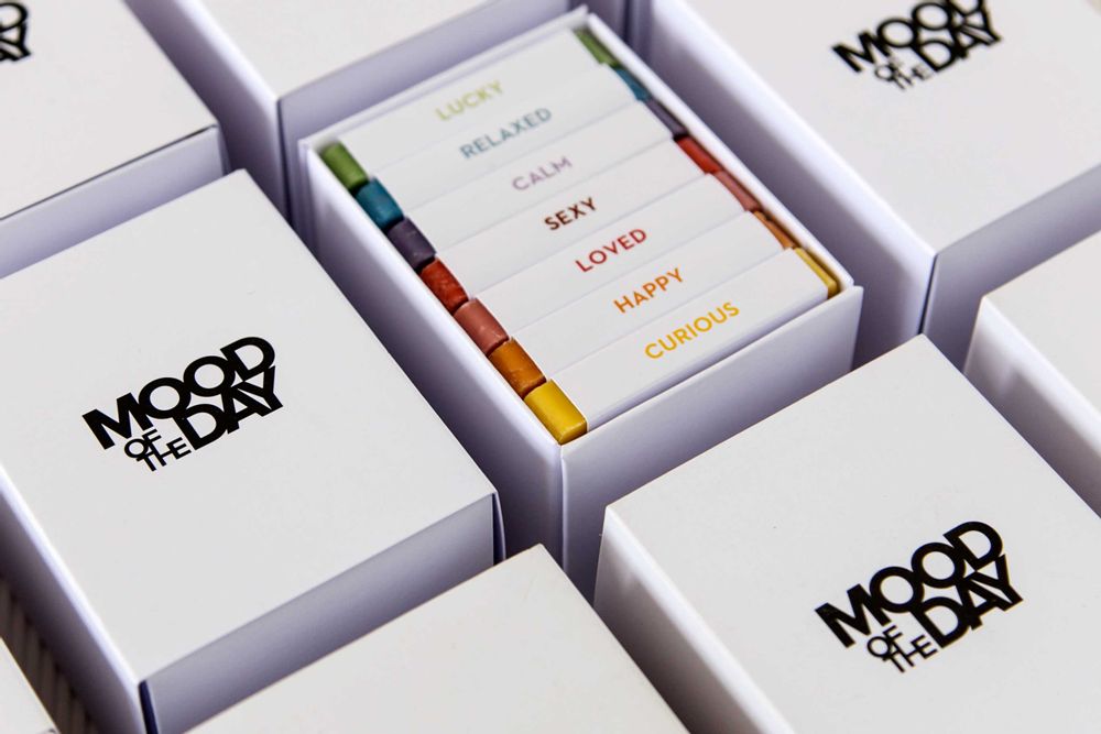 Gifts - MOOD OF THE DAY BOX OF 7 SOAPS - MOOD OF THE DAY