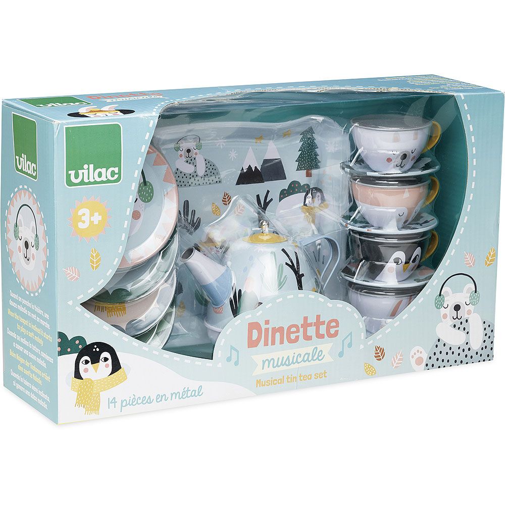 Jouets enfants - Dinette musicale Banquise Michelle Carlslund - VILAC