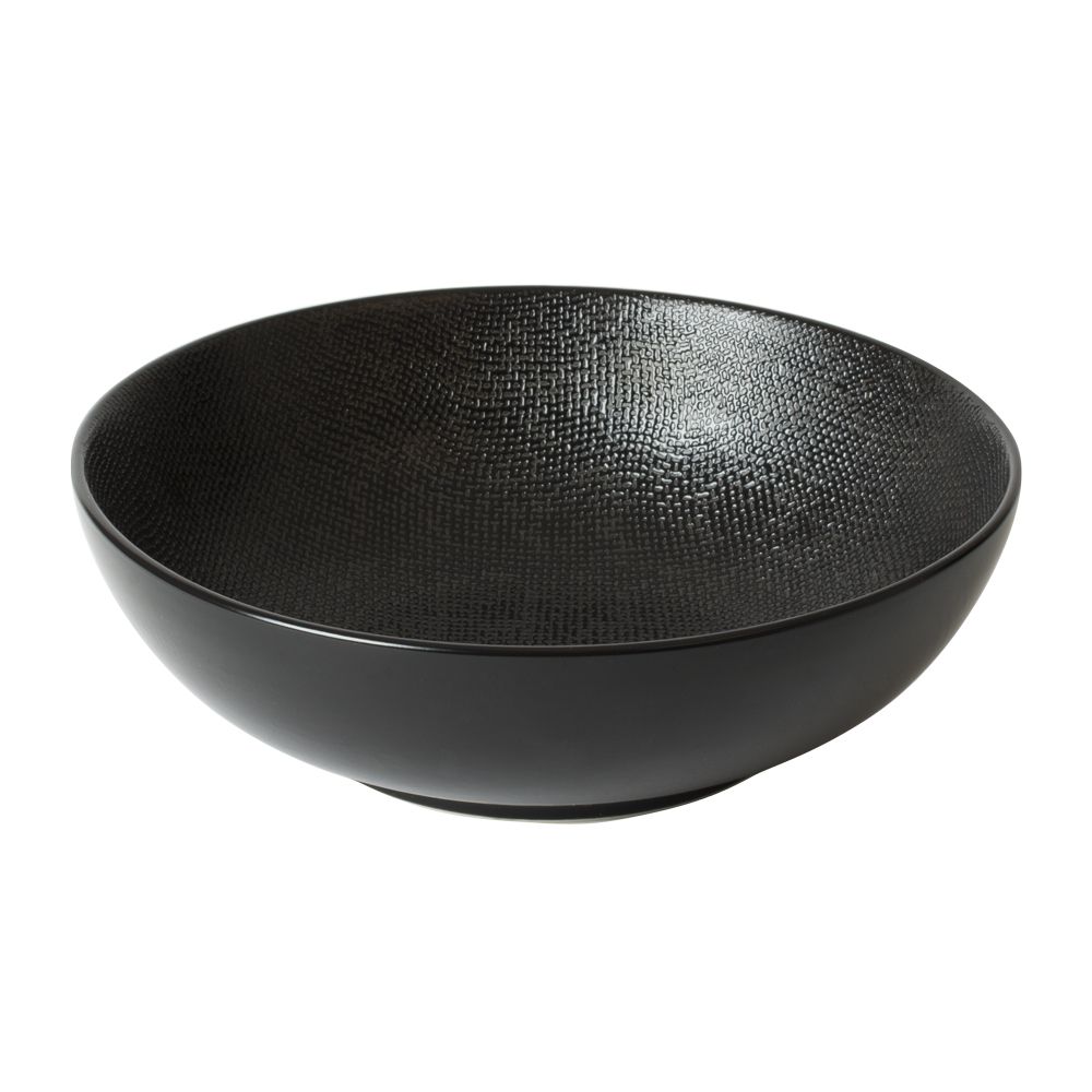 Platter and bowls - Salad Bowl 24 CM VESUVIO BLACK - TABLE PASSION / BASTIDE 1880