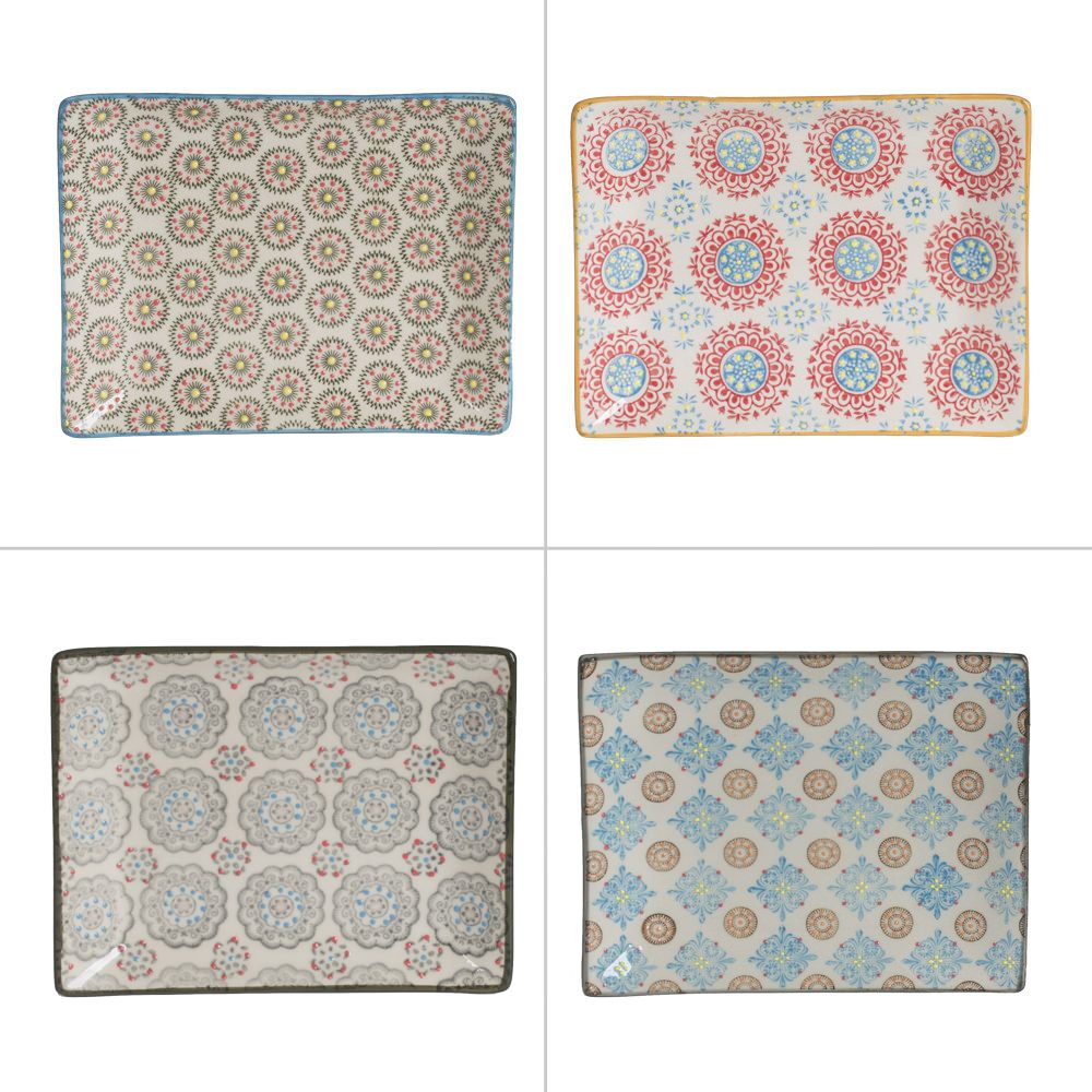 Formal plates - Assorted tray 21X17 CM BOHEME - TABLE PASSION / BASTIDE 1880