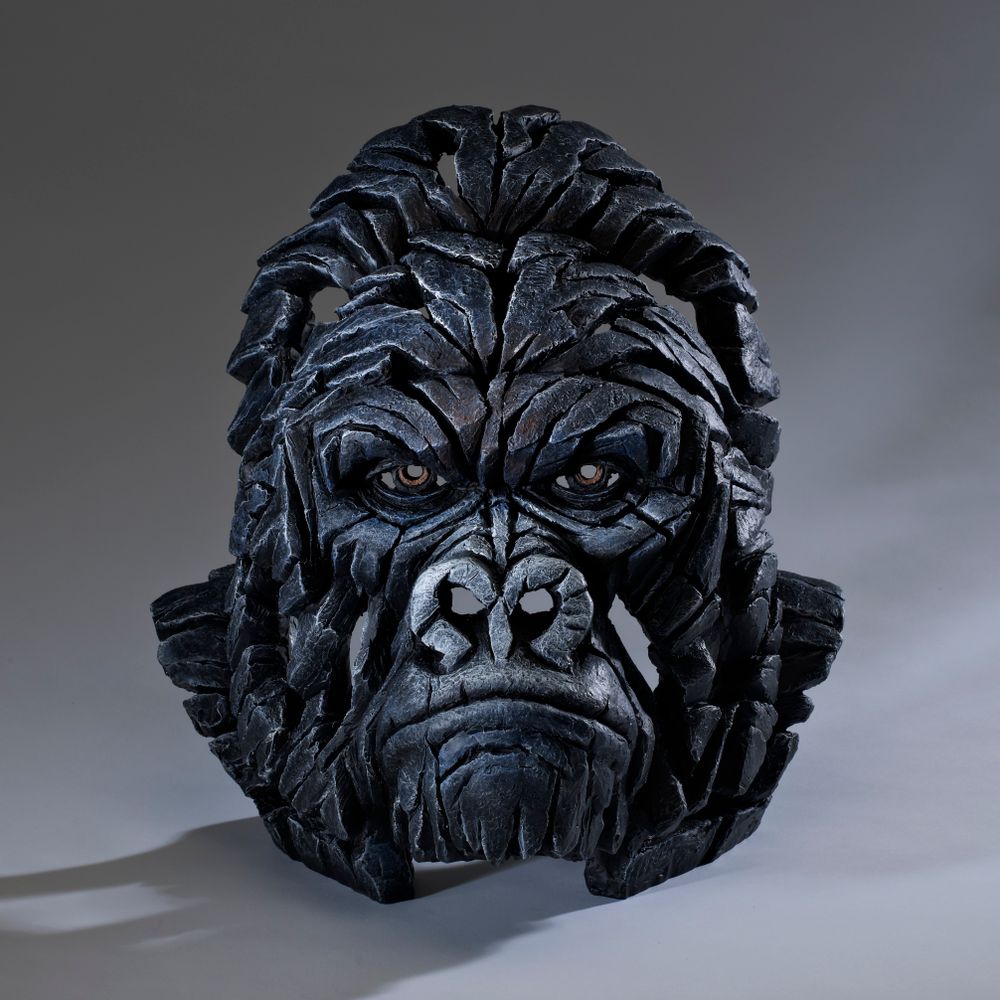 Sculptures, statuettes and miniatures - Gorilla Bust - Edge Sculpture - EDGE SCULPTURE