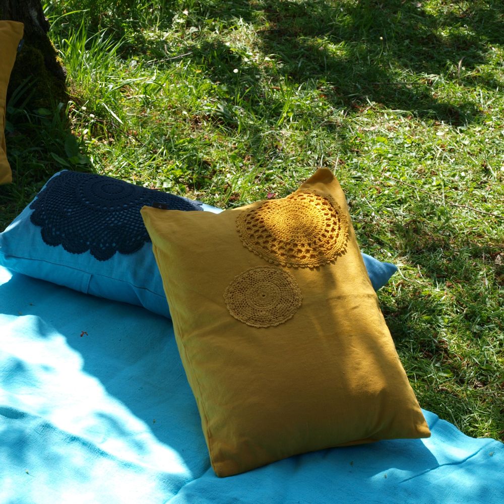 Cushions - cushion so crochet - LA P'TITE FABRIK