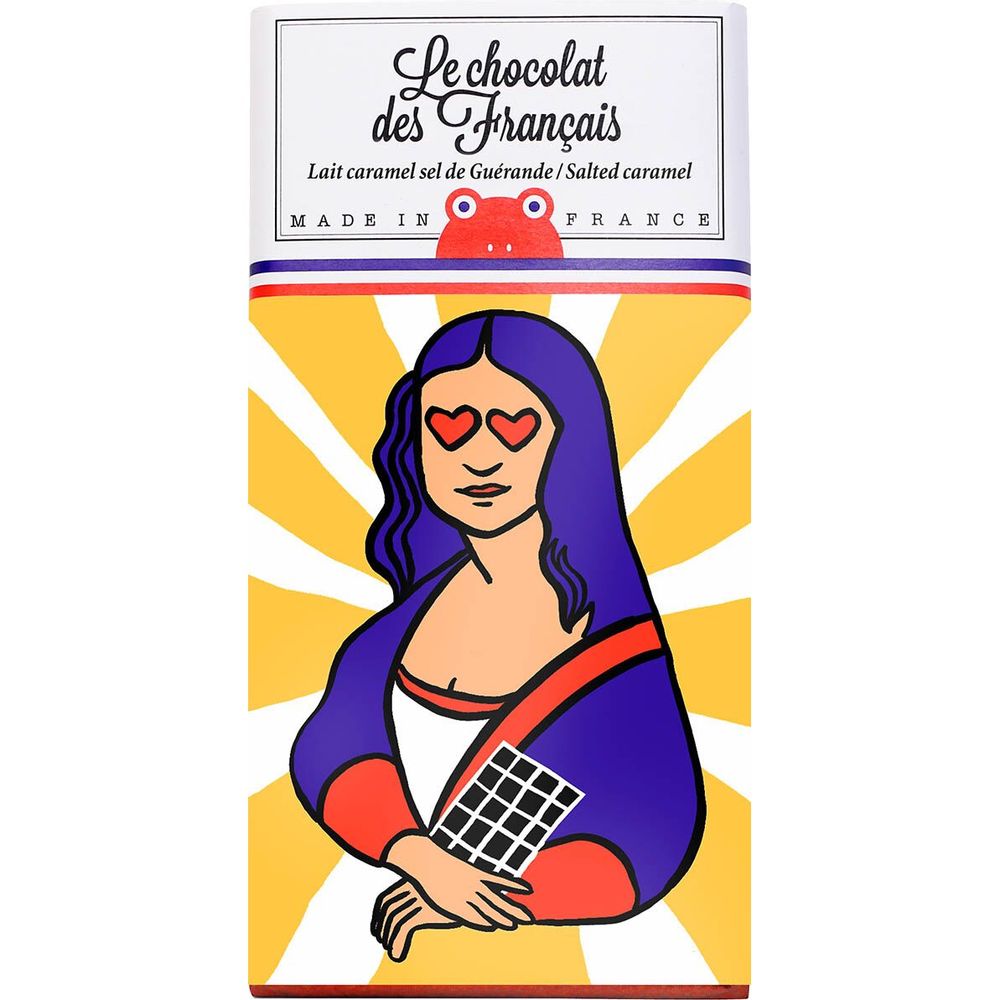 Chocolate - Chocolate bar "Mona Lisa" - LE CHOCOLAT DES FRANÇAIS