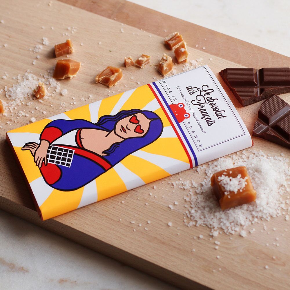 Chocolate - Chocolate bar "Mona Lisa" - LE CHOCOLAT DES FRANÇAIS