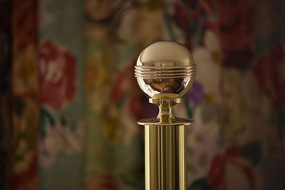 Curtains and window coverings - Classic Polished Brass Finish - TILLYS