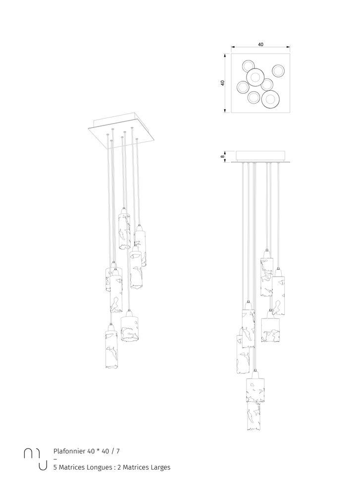 Unique pieces - MATRIX - MU - LUMINAIRES ET MATÉRIAUX EN POLYMÈRE MINÉRAL SOUPLE