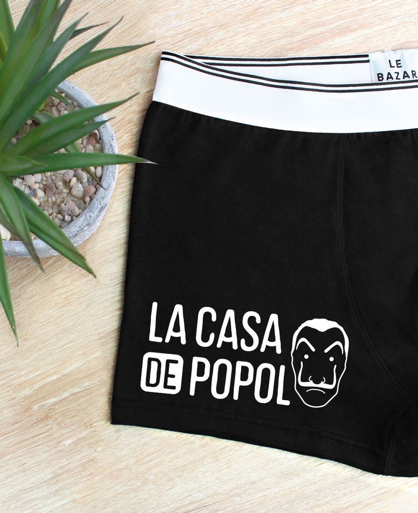 Prêt-à-porter - Boxer La Casa de Popol - MONSIEUR TSHIRT