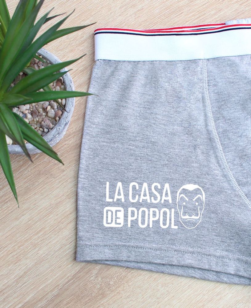 Prêt-à-porter - Boxer La Casa de Popol - MONSIEUR TSHIRT