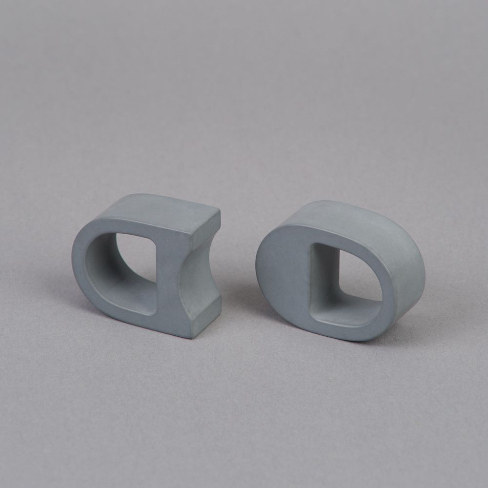 Bijoux - sine and cosine curve ring - BERGNERSCHMIDT
