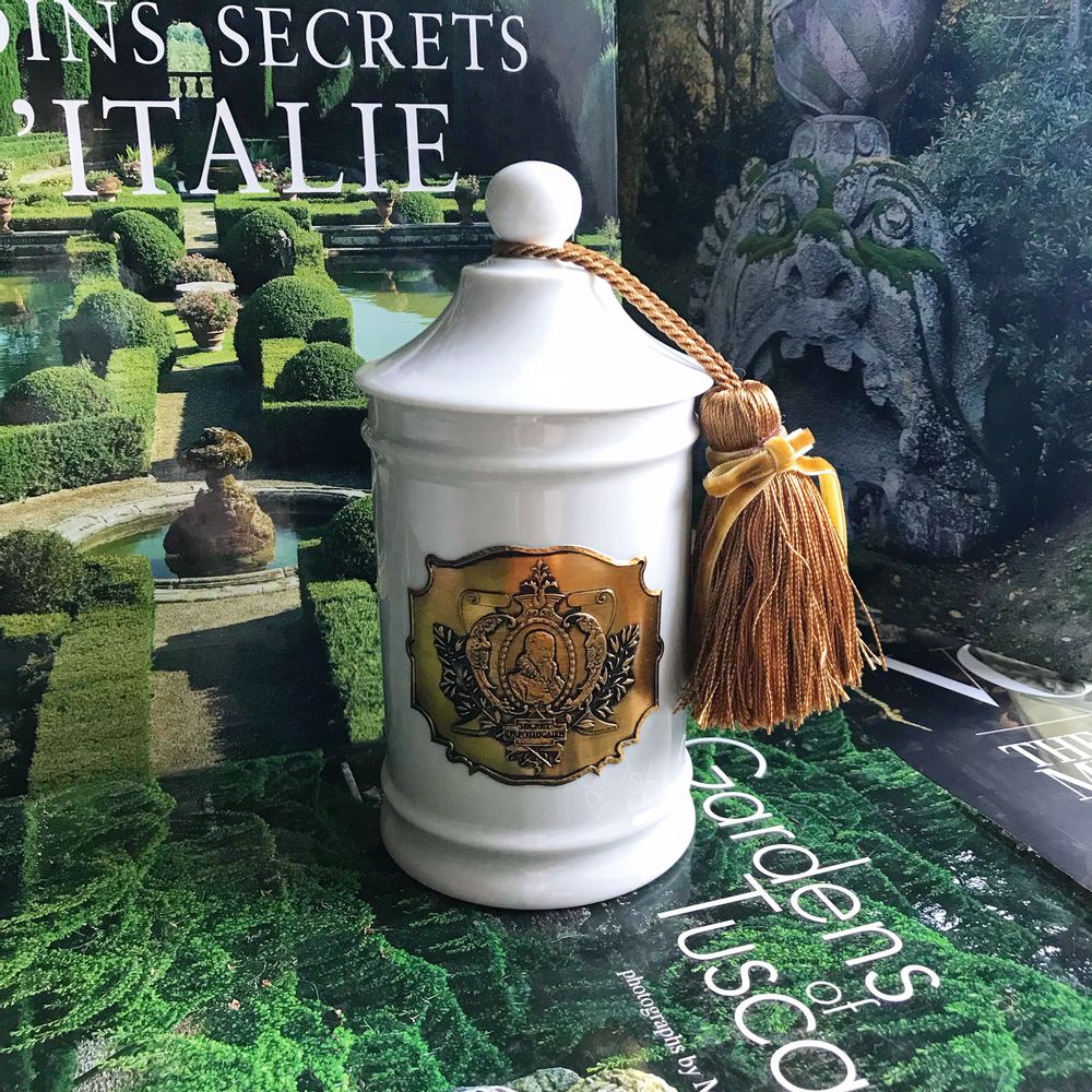 Candles - Apothecary jar from Limoges. - SECRET D'APOTHICAIRE