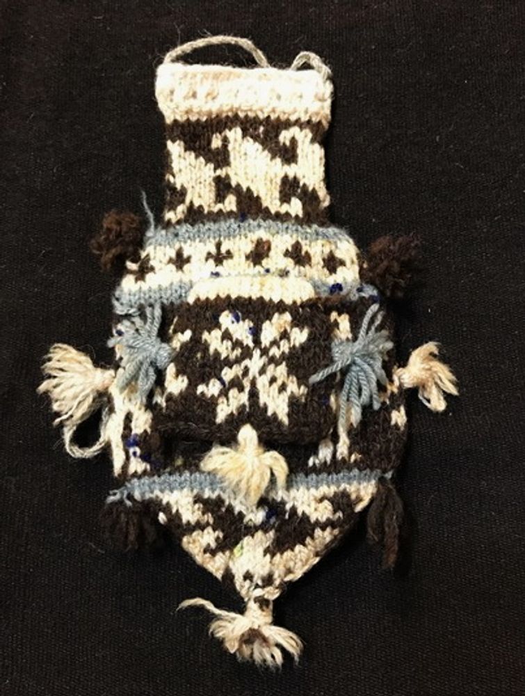 Objets de décoration - Chuspa, Ancien sacs a feuilles de coca - NATIVO ARGENTINO