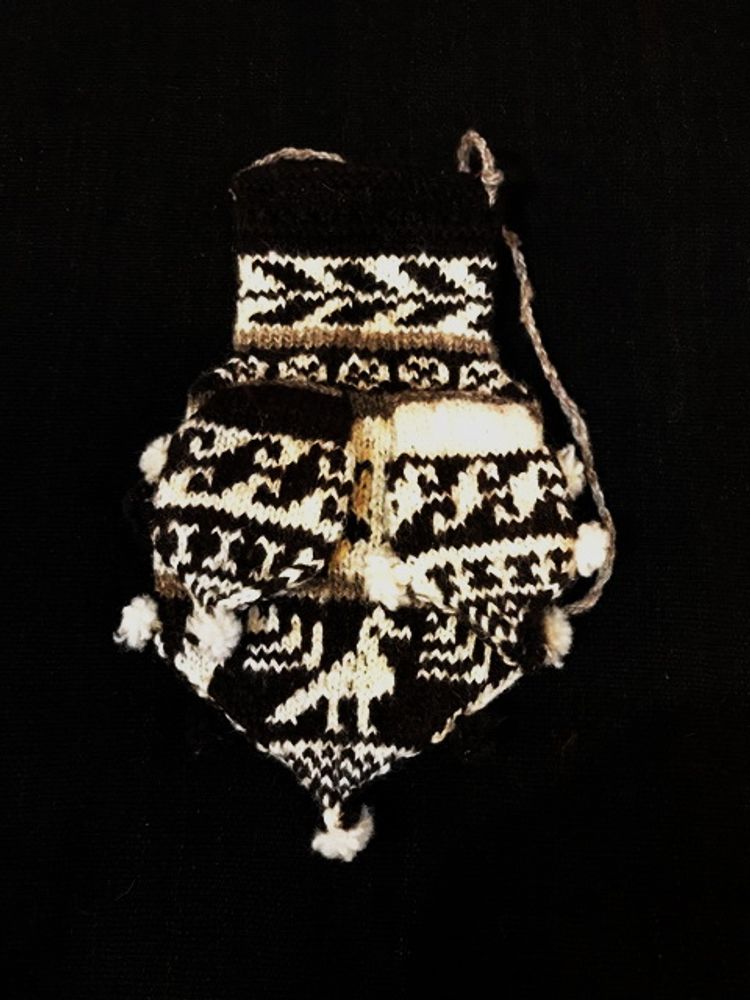 Objets de décoration - Chuspa, Ancien sacs a feuilles de coca - NATIVO ARGENTINO