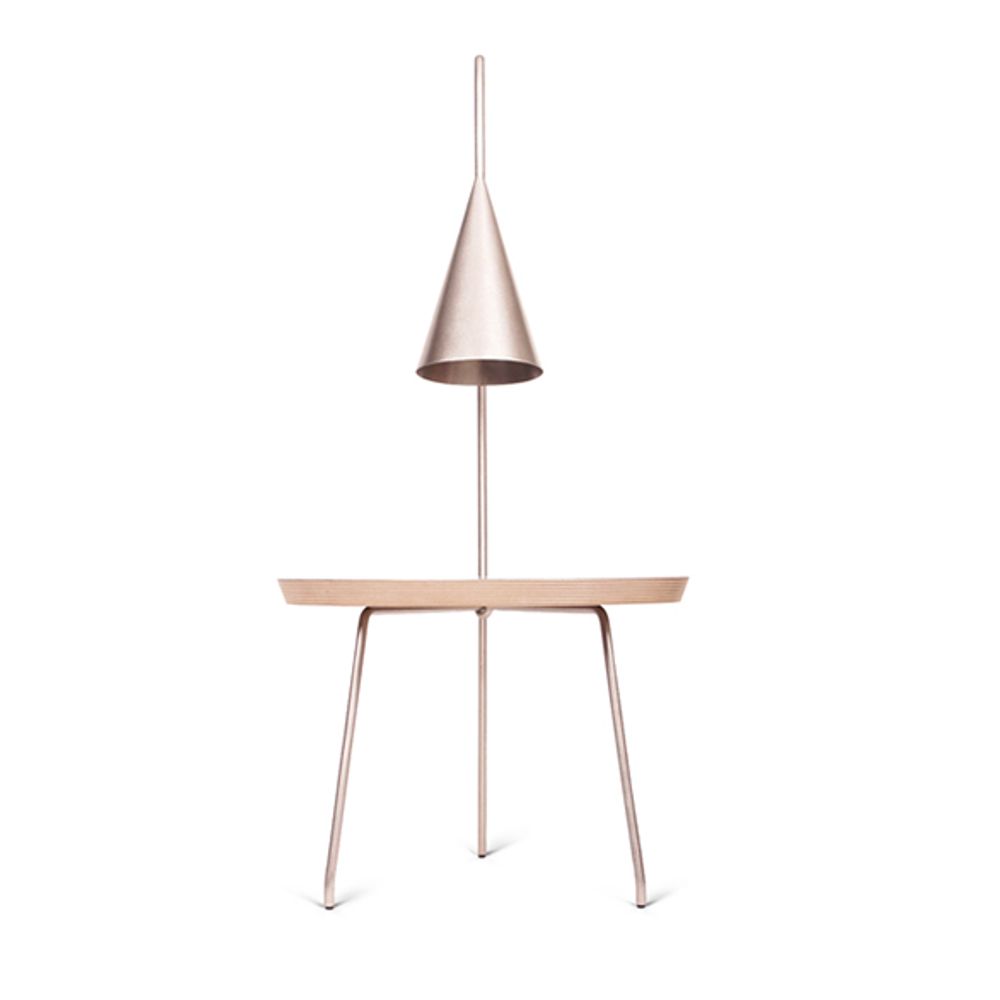 Dining Tables - Crab Round Table with Angler Lamp - WOHABEING