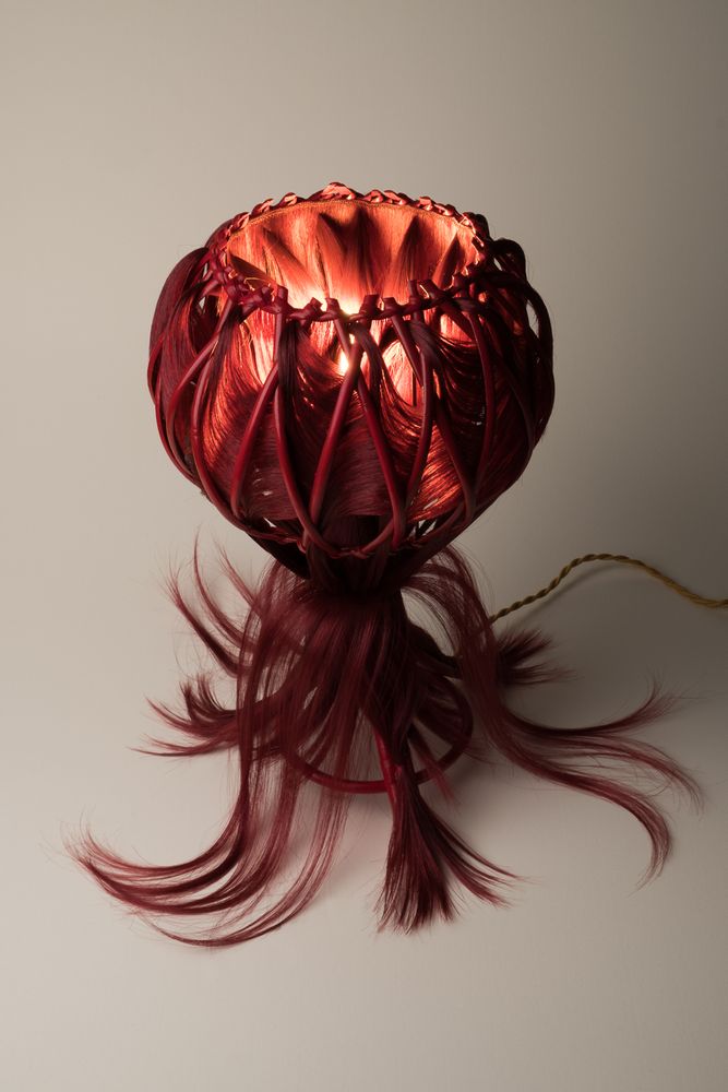 Lampes à poser - Lampe MAGENTA - MICKI CHOMICKI HAIR BRUT