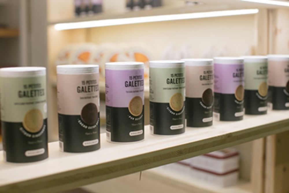Biscuits - TUBE 15 GALETTES - 3 PARFUMS. - GOULIBEUR