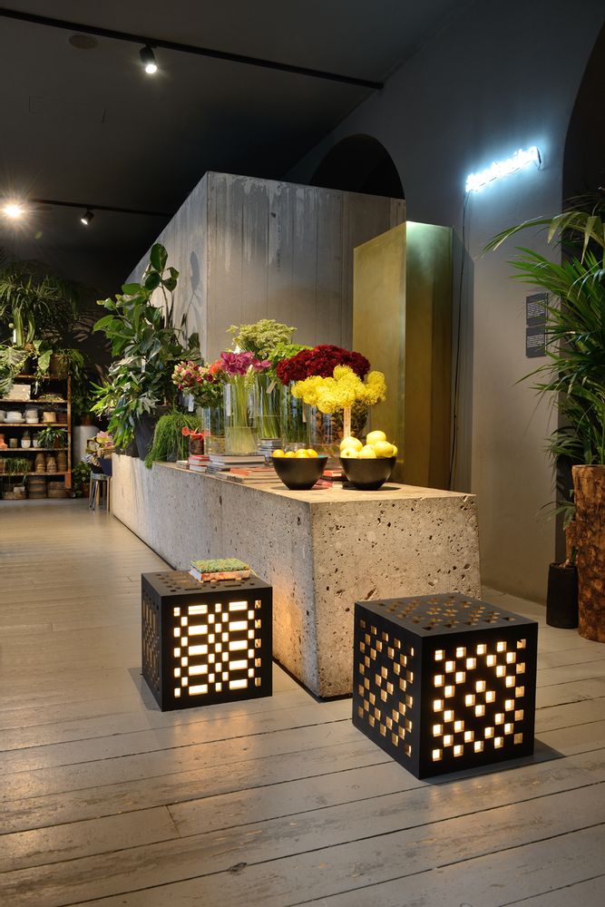 Coffee tables - GRAPHIC CUBES "TERRA" - EXTROVERSO