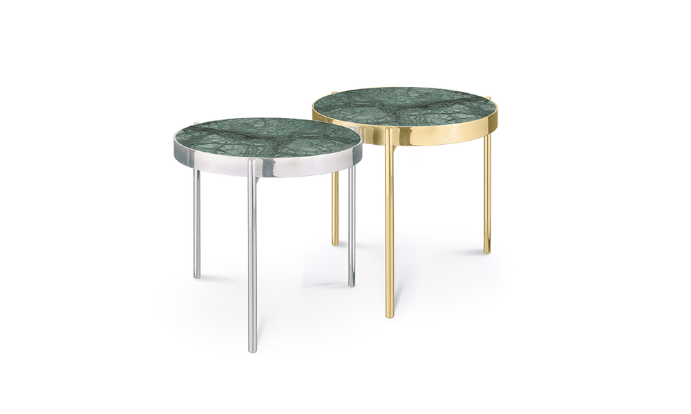 Tables basses - KANDINSKY | Side Table Round - Calacatta - OIA  DESIGN
