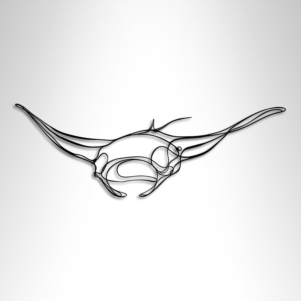 Other wall decoration - MANTA RAY - HU2 DESIGN & ART