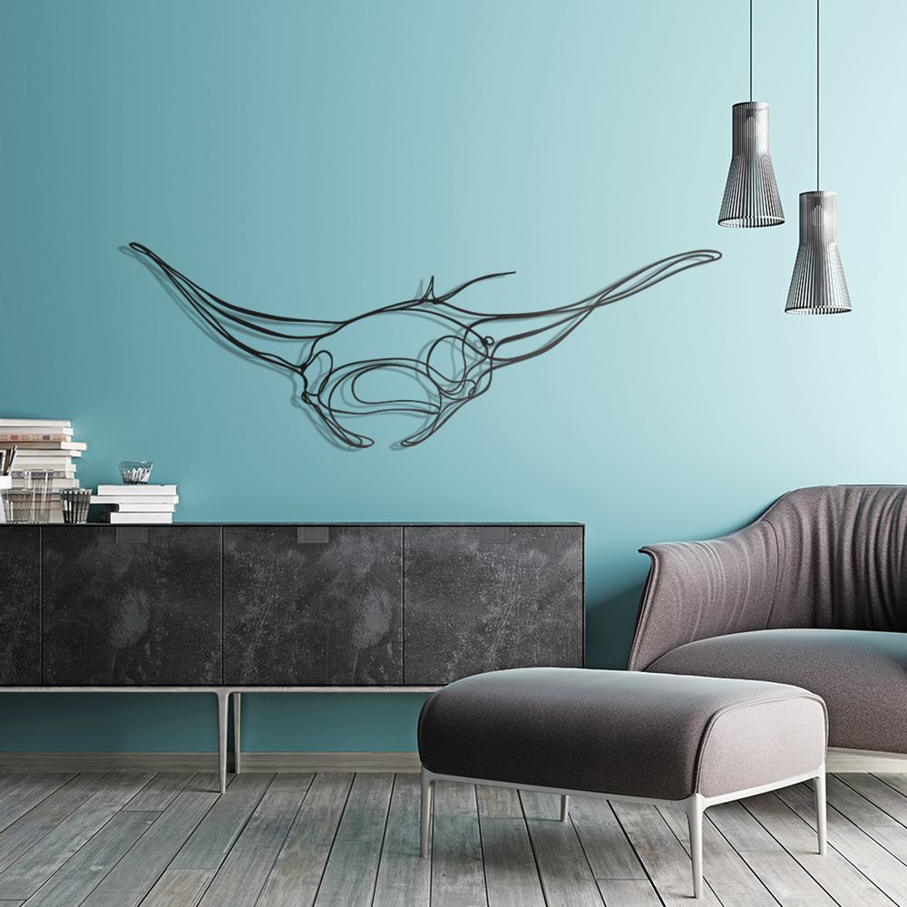 Other wall decoration - MANTA RAY - HU2 DESIGN & ART