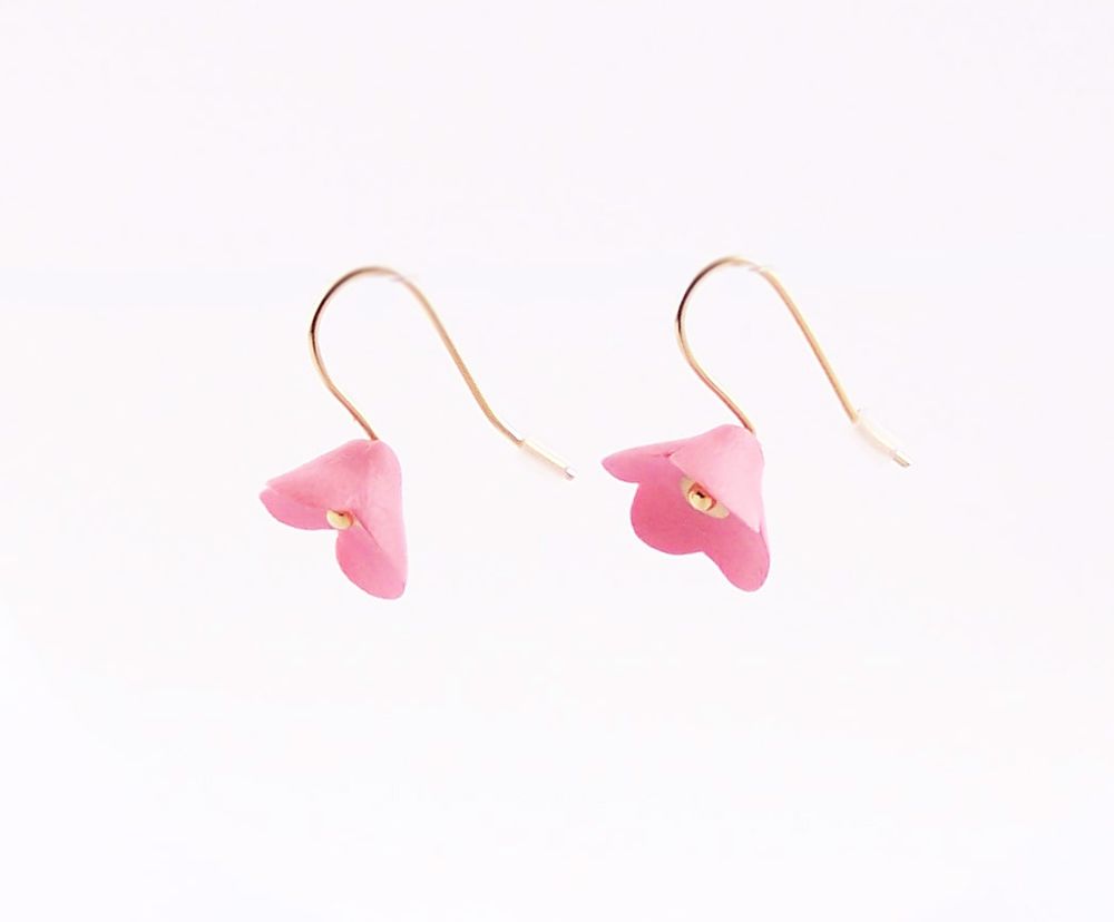 Bijoux - Boucles Camélia - AURELIE LEJEUNE BIJOUX