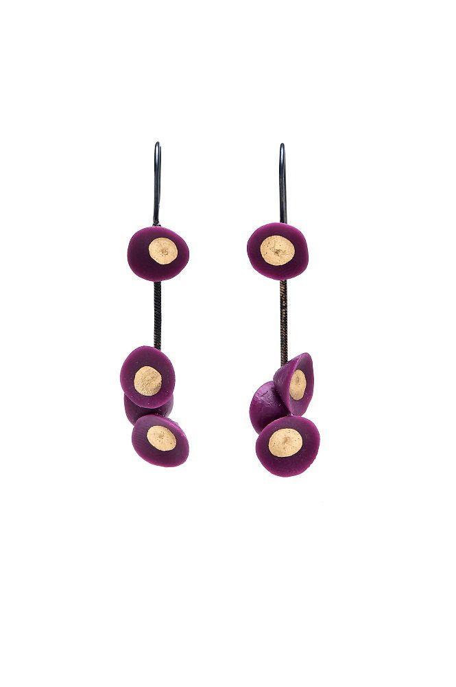Bijoux - Boucles Coquillages - AURELIE LEJEUNE BIJOUX