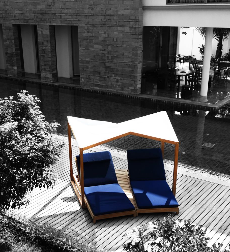 Gazébos, belvédères et pavillons de jardin - LIT DE REPOS PAPILLON - DEESAWAT