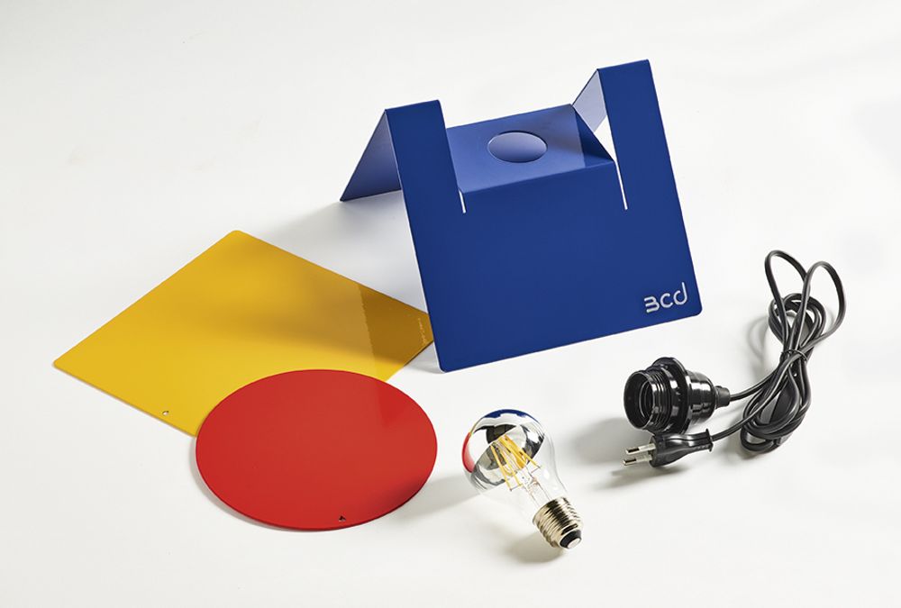 Design objects - L234.B BAUHAUS Lamp - BLEU CARMIN DESIGN