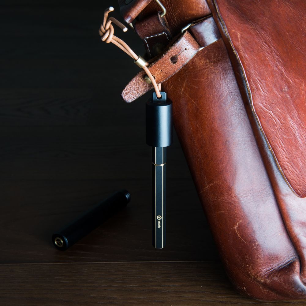 Stylos, feutres et crayons - Stylo plume portable Ystudio _ Laiton - FRESH TAIWAN