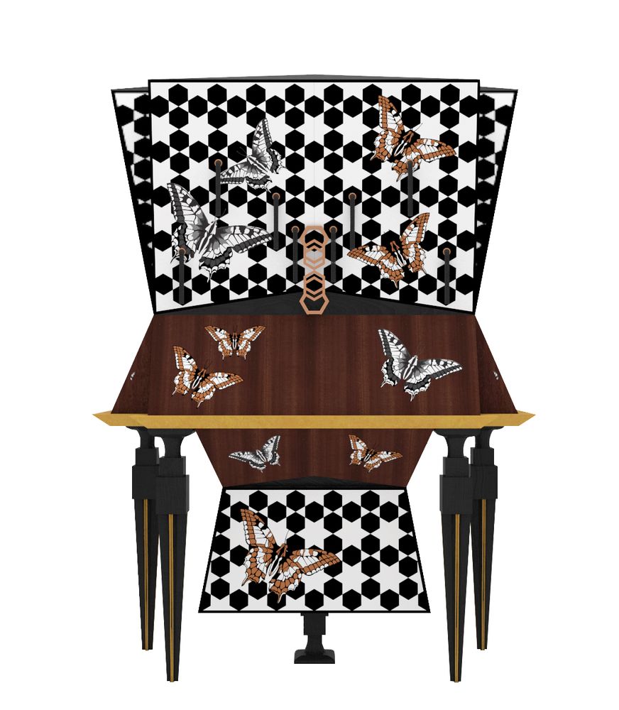 Sideboards - HEX Cabinet A-B - ESTEMPORANEO