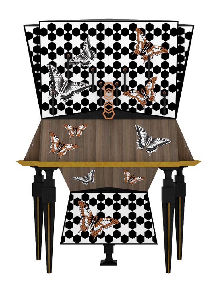 Sideboards - HEX Cabinet A-B - ESTEMPORANEO