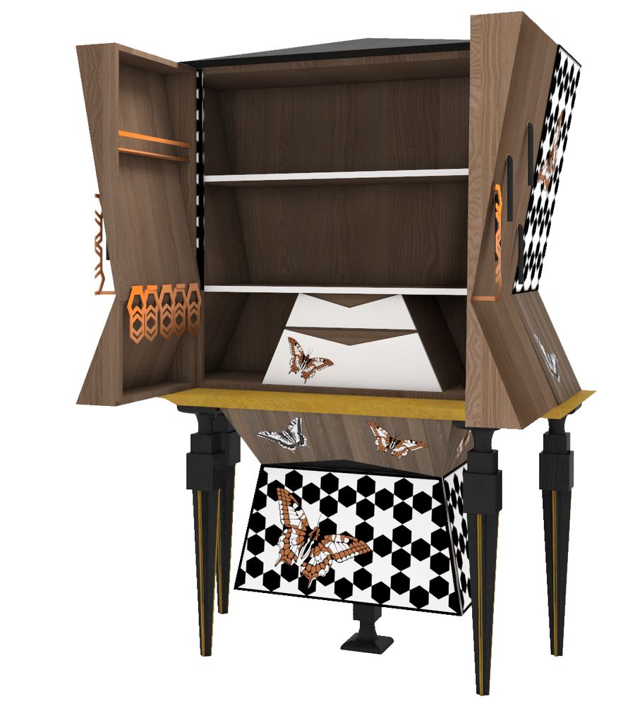 Sideboards - HEX Cabinet A-B - ESTEMPORANEO